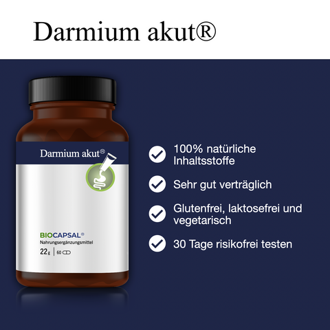 Darmium akut® - 60 Kapseln